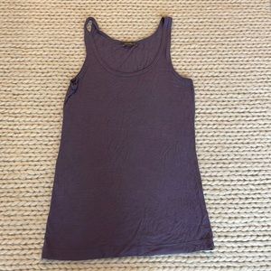 Nally & Millie Sweater Tank Combo Top purple